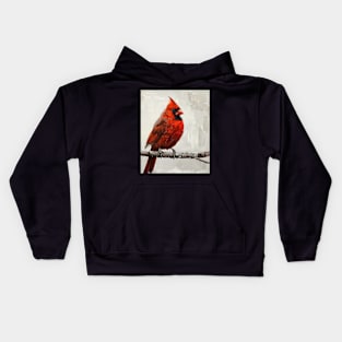 Cardinal Bird Inspired Collection Kids Hoodie